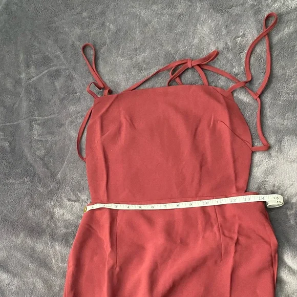 Maxi dress with side slit - Picture 5 of 7